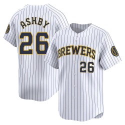Aaron Ashby Milwaukee Brewers Men's Limited Alternate Jersey - White