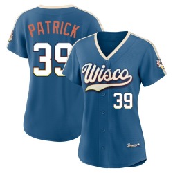 Chad Patrick Milwaukee Brewers Women's Limited Mineral 2026 City Connect Stadium Jersey - Blue