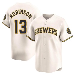 Glenn Robinson Milwaukee Brewers Youth Limited Home Jersey - Cream