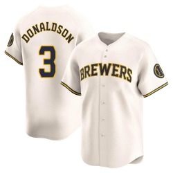 Josh Donaldson Milwaukee Brewers Youth Limited Home Jersey - Cream