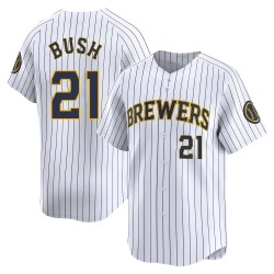 Matt Bush Milwaukee Brewers Youth Limited Alternate Jersey - White