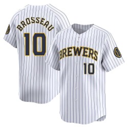 Mike Brosseau Milwaukee Brewers Youth Limited Alternate Jersey - White