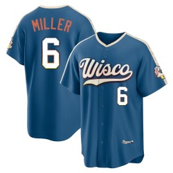 Owen Miller Milwaukee Brewers Men's Limited Mineral 2026 City Connect Stadium Jersey - Blue