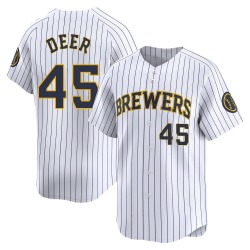 Rob Deer Milwaukee Brewers Men's Limited Alternate Jersey - White