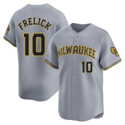 Sal Frelick Milwaukee Brewers Youth Limited Away Jersey - Gray