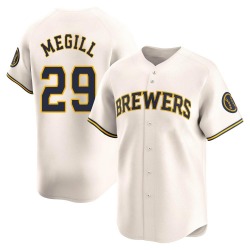 Trevor Megill Milwaukee Brewers Youth Limited Home Jersey - Cream
