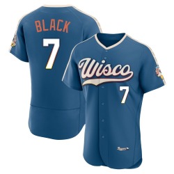Tyler Black Milwaukee Brewers Men's Authentic Mineral 2026 City Connect Stadium Jersey - Blue