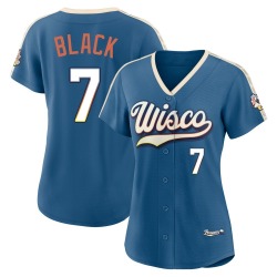 Tyler Black Milwaukee Brewers Women's Limited Mineral 2026 City Connect Stadium Jersey - Blue