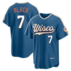 Tyler Black Milwaukee Brewers Youth Limited Mineral 2026 City Connect Stadium Jersey - Blue